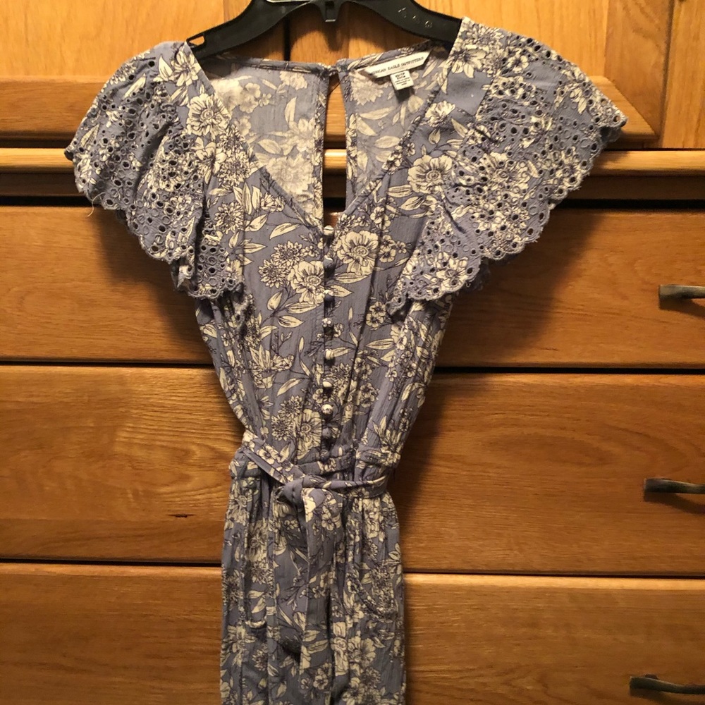 American Eagle floral  jumpsuit